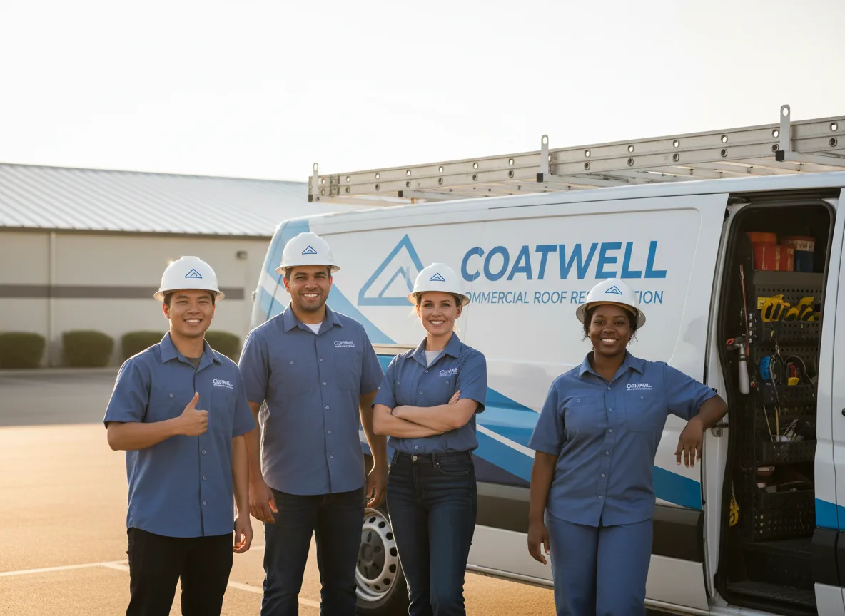 Commercial roof coating company in Perdido, AL